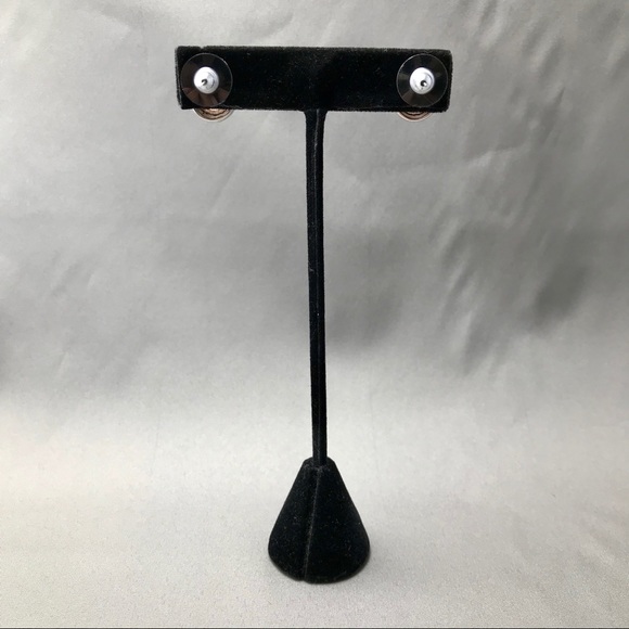 Lauren Ralph Lauren/Elegant/Pink/Crystal Pave/Stud - Picture 4 of 4